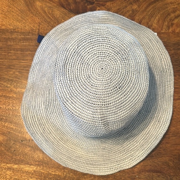 Modern Monarchie summer straw hat in Baby blue. Small. NWTs - Picture 3 of 8